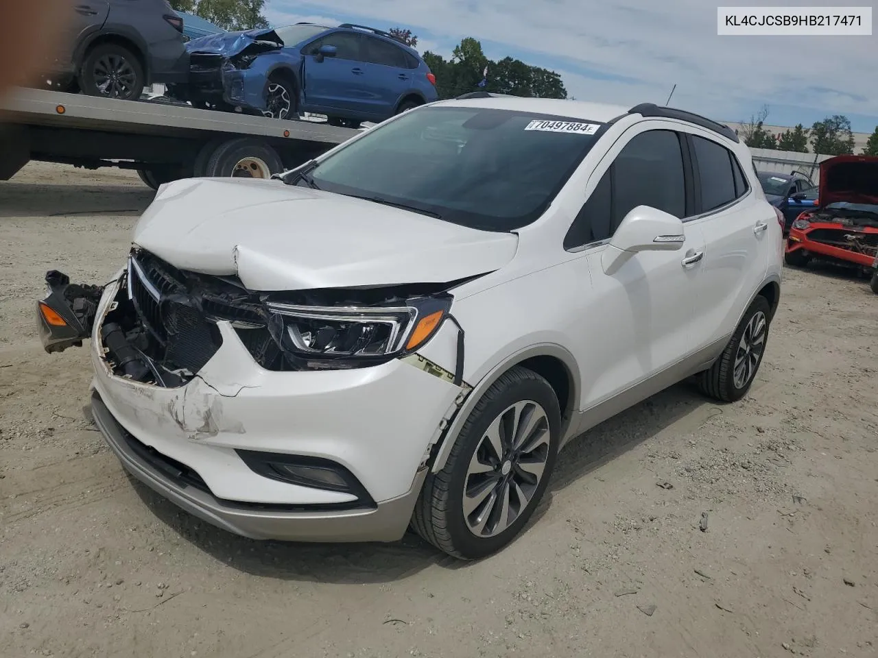 2017 Buick Encore Essence VIN: KL4CJCSB9HB217471 Lot: 70497884