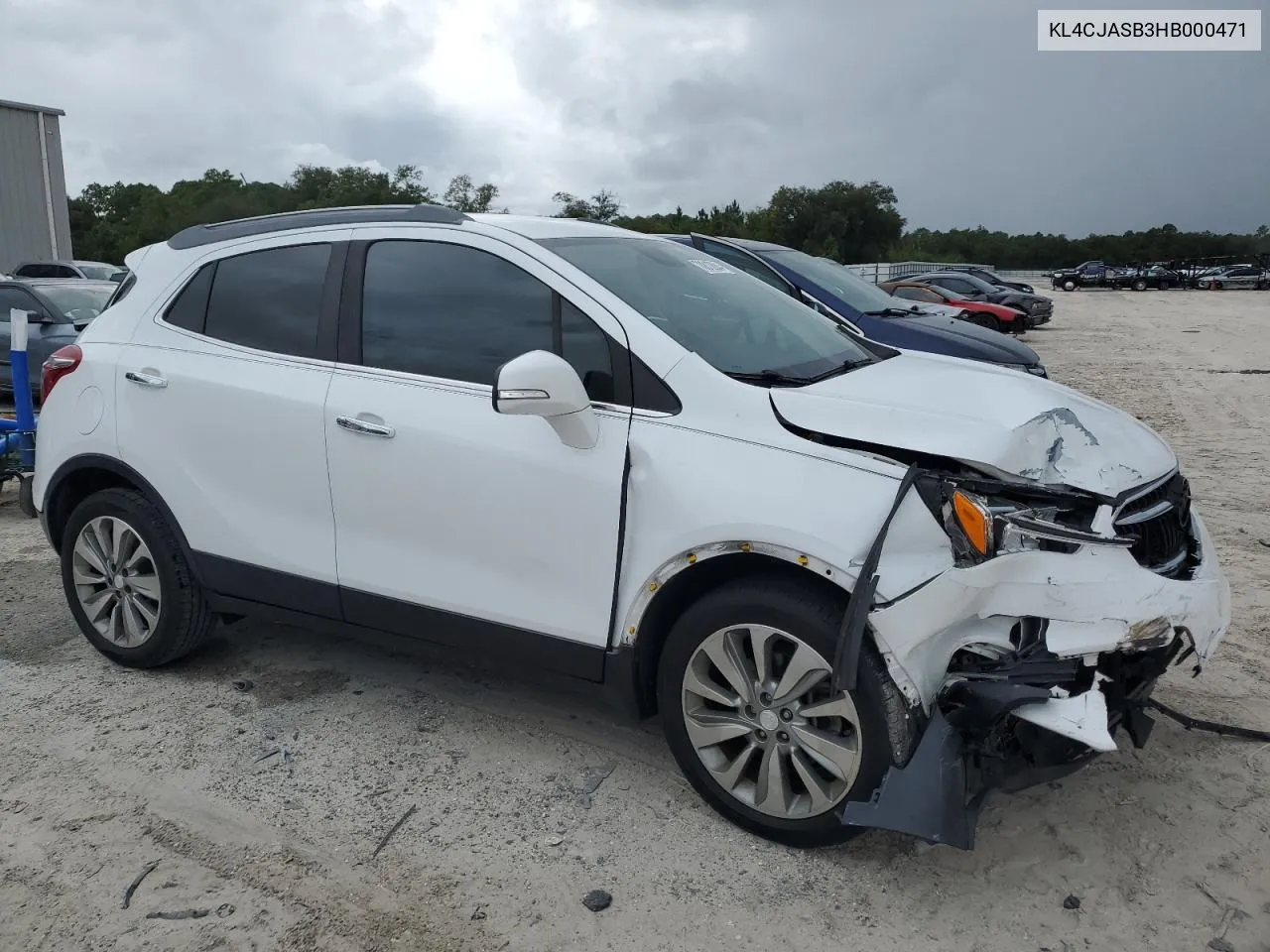 2017 Buick Encore Preferred VIN: KL4CJASB3HB000471 Lot: 70812684