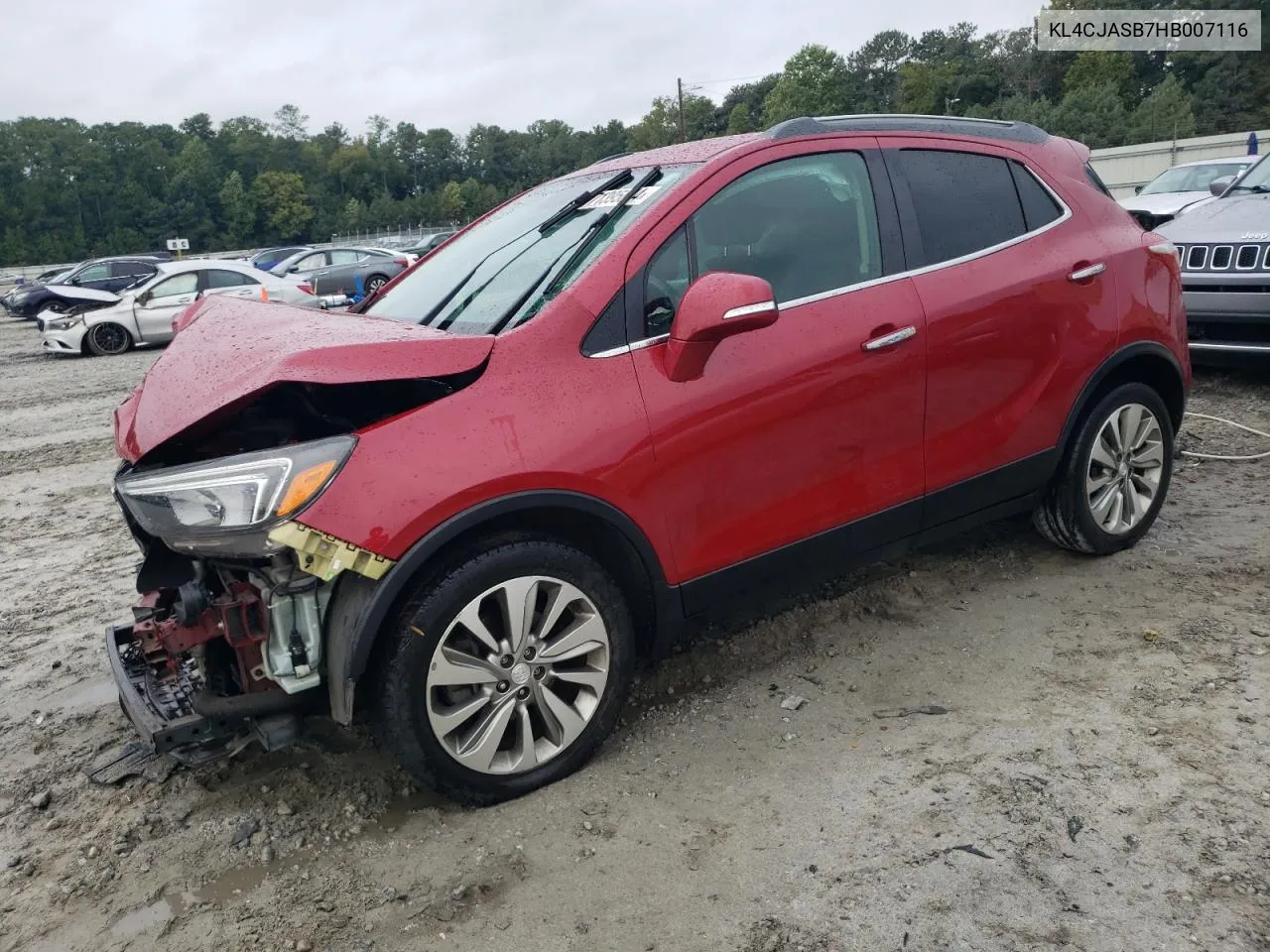 2017 Buick Encore Preferred VIN: KL4CJASB7HB007116 Lot: 71395614