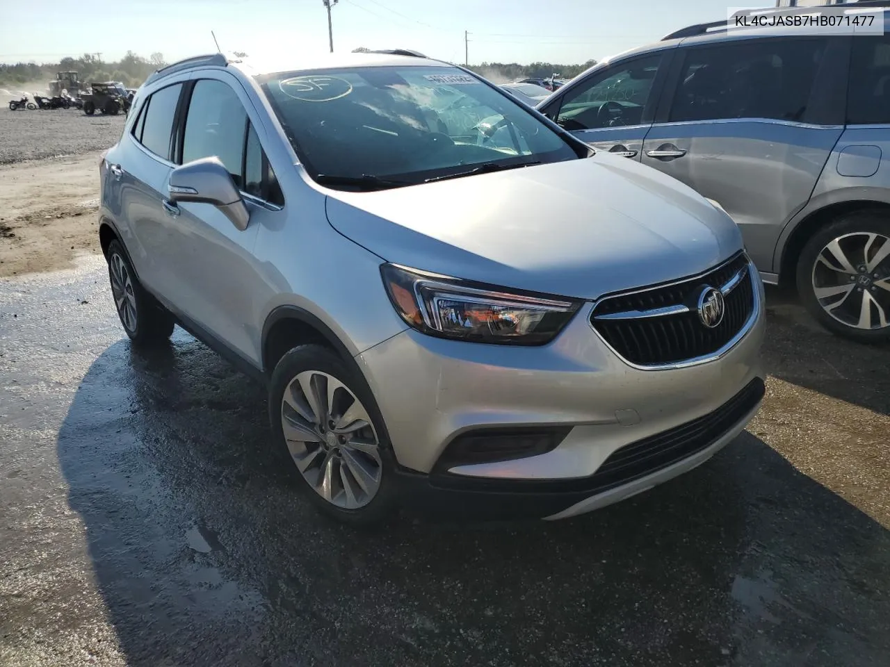 2017 Buick Encore Pre VIN: KL4CJASB7HB071477 Lot: 71420354