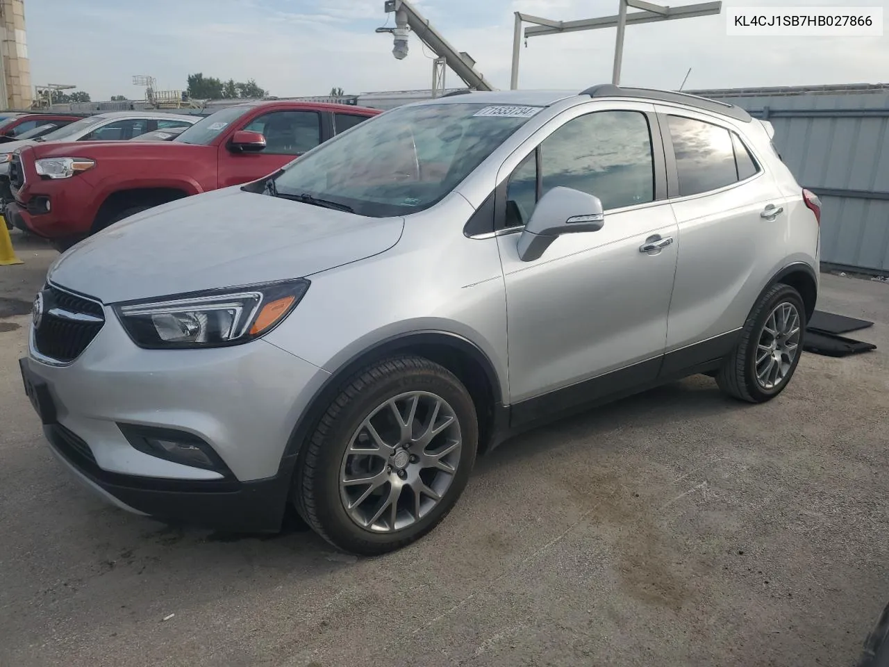 2017 Buick Encore Sport Touring VIN: KL4CJ1SB7HB027866 Lot: 71533734