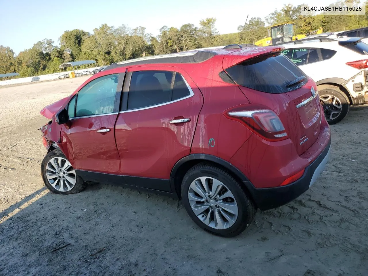 KL4CJASB1HB116025 2017 Buick Encore Preferred