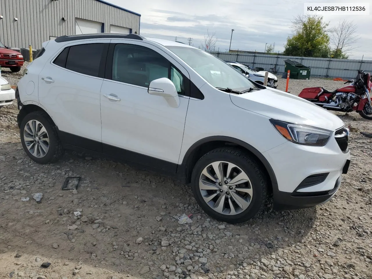 2017 Buick Encore Preferred VIN: KL4CJESB7HB112536 Lot: 72587254