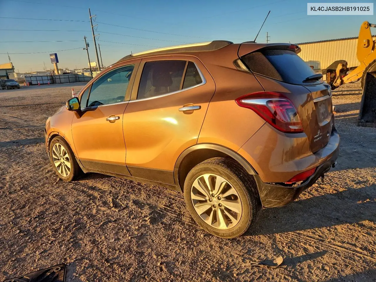 KL4CJASB2HB191025 2017 Buick Encore Preferred