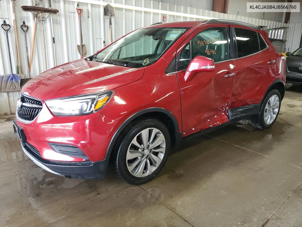 2018 Buick Encore Preferred VIN: KL4CJASB4JB566760 Lot: 54362234