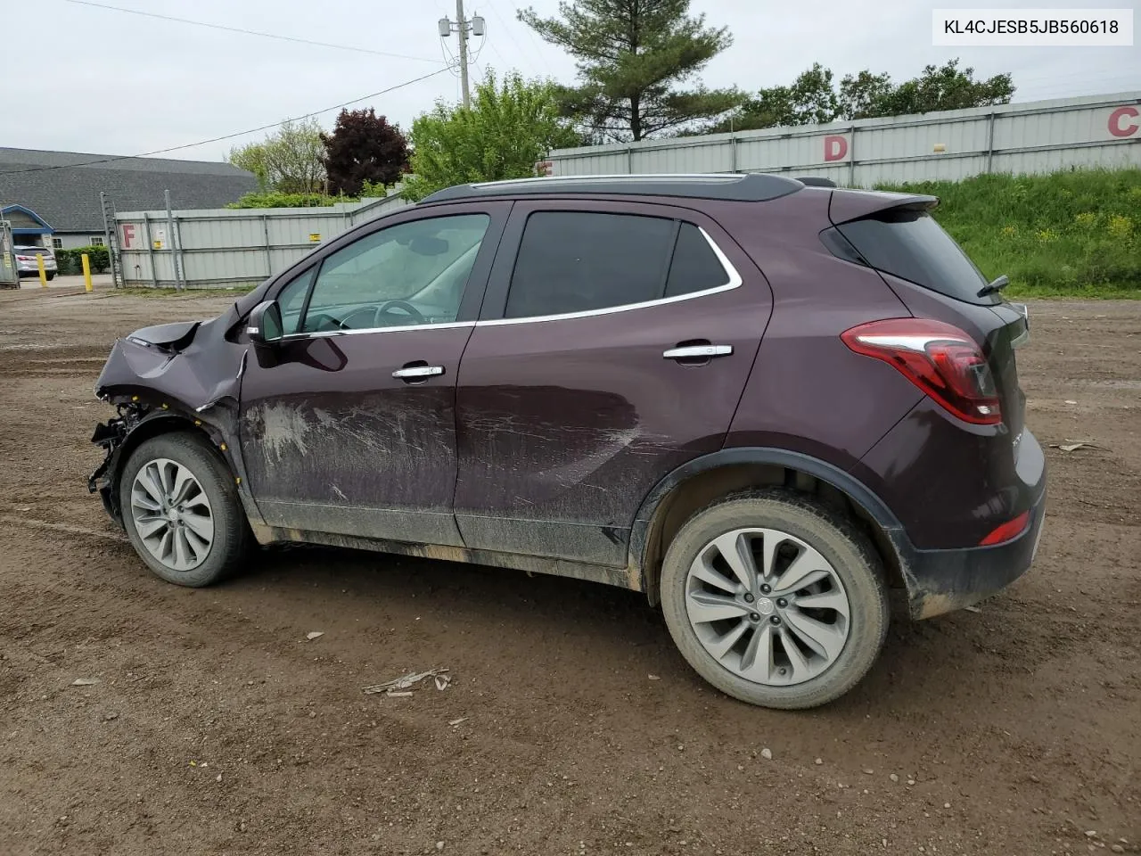 2018 Buick Encore Preferred VIN: KL4CJESB5JB560618 Lot: 54517064