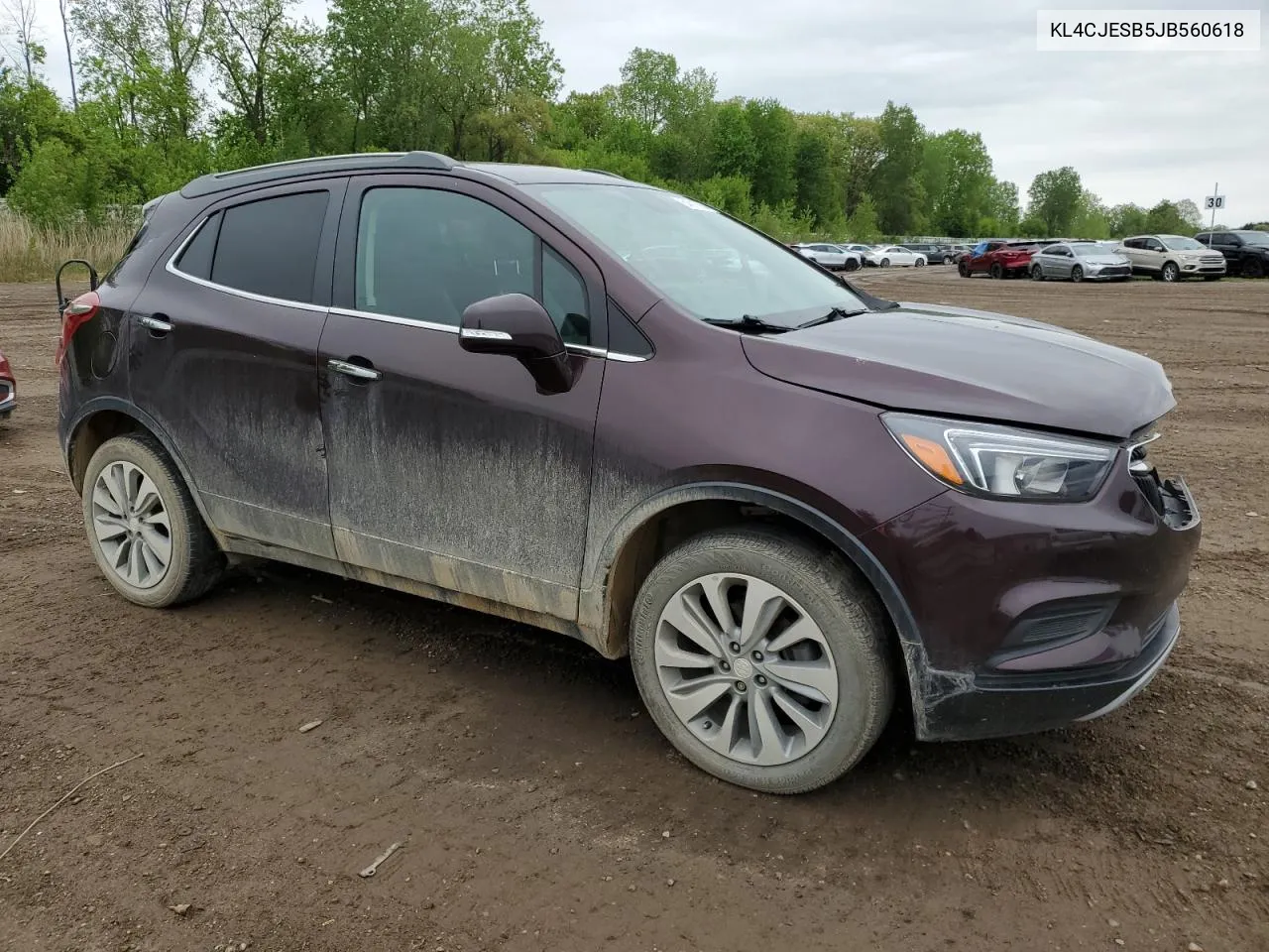 2018 Buick Encore Preferred VIN: KL4CJESB5JB560618 Lot: 54517064