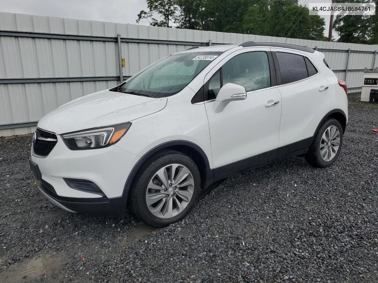 2018 Buick Encore Preferred VIN: KL4CJASB4JB684761 Lot: 54735514