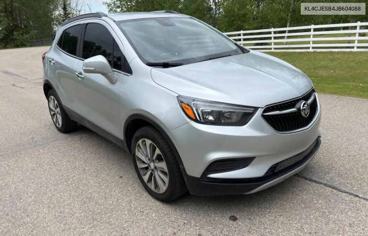 2018 Buick Encore Preferred VIN: KL4CJESB4JB604088 Lot: 59593644