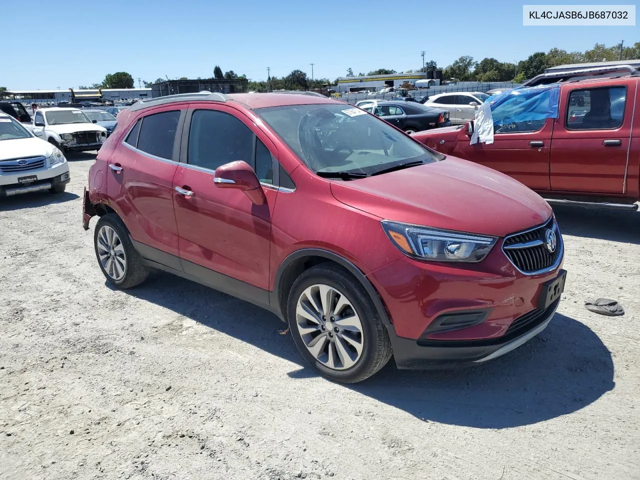 2018 Buick Encore Preferred VIN: KL4CJASB6JB687032 Lot: 67564134