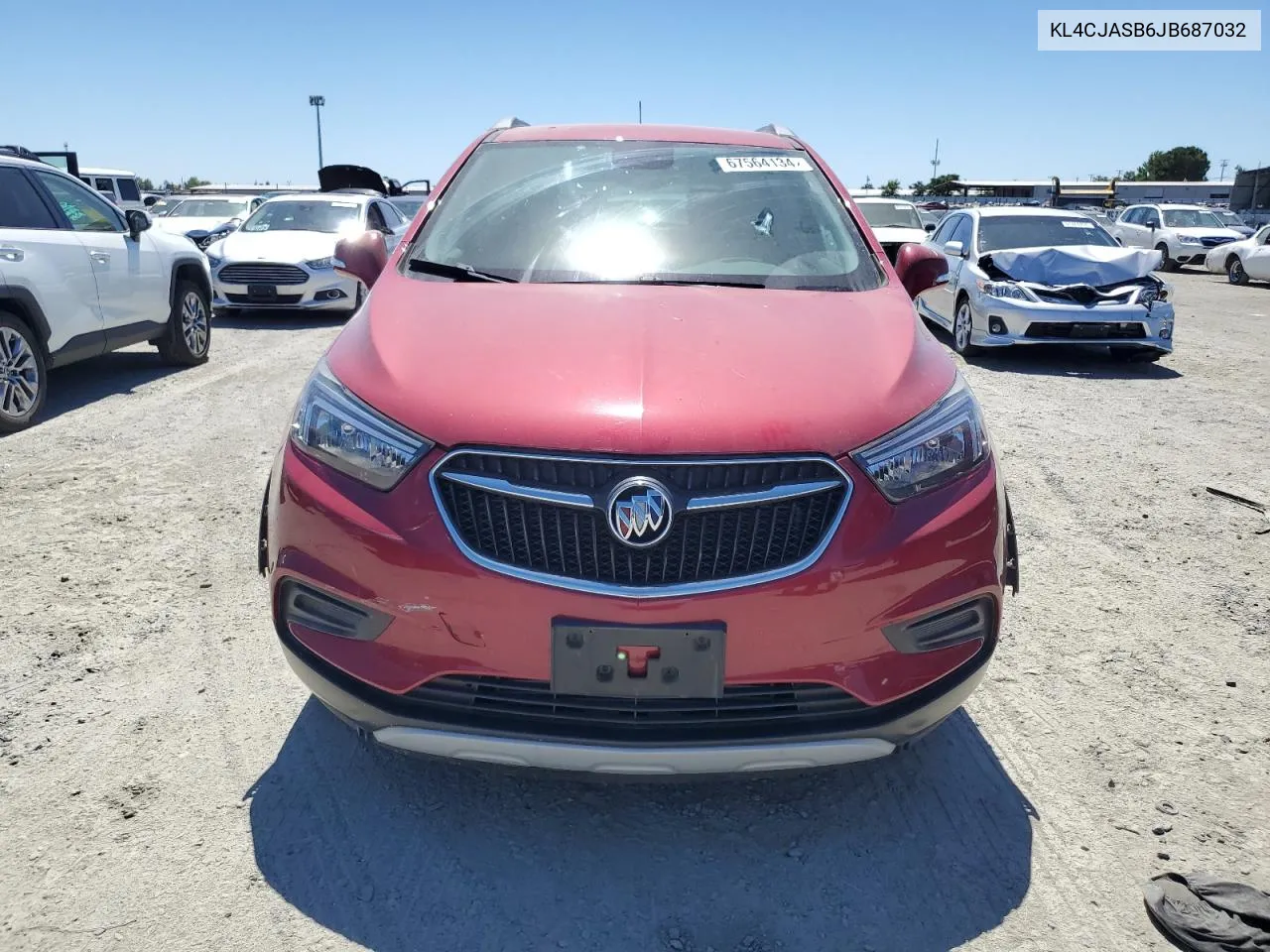 2018 Buick Encore Preferred VIN: KL4CJASB6JB687032 Lot: 67564134