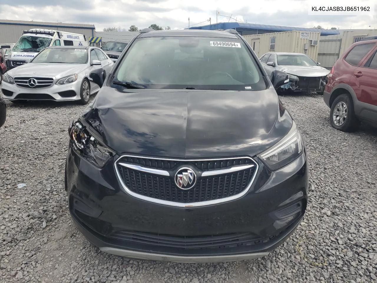 2018 Buick Encore Preferred VIN: KL4CJASB3JB651962 Lot: 69490694