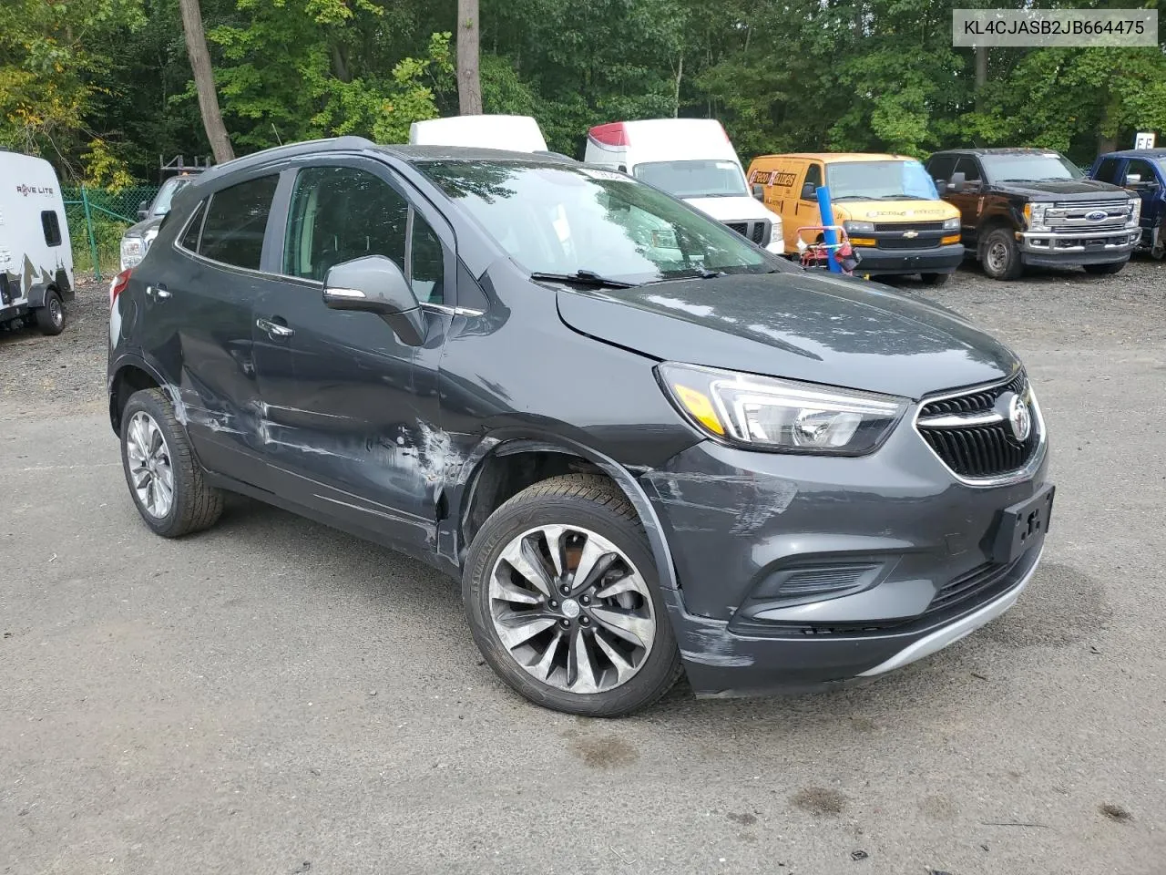 2018 Buick Encore Preferred VIN: KL4CJASB2JB664475 Lot: 70982494