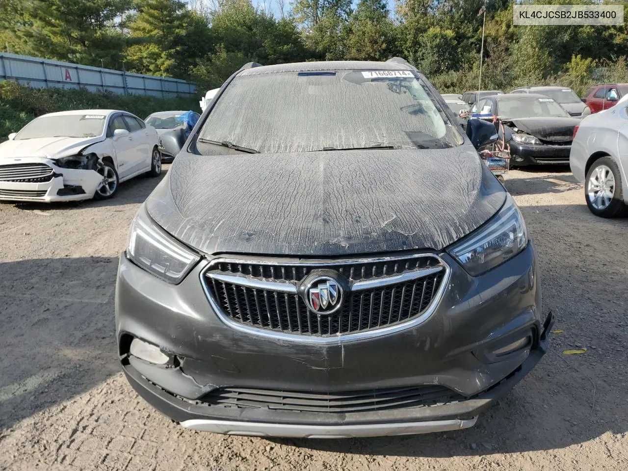 2018 Buick Encore Essence VIN: KL4CJCSB2JB533400 Lot: 71668714