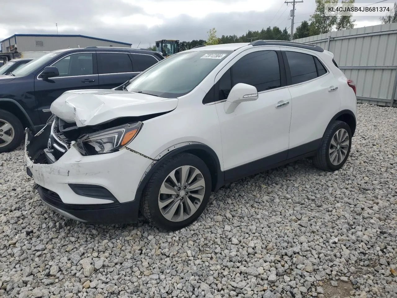 2018 Buick Encore Preferred VIN: KL4CJASB4JB681374 Lot: 72012304