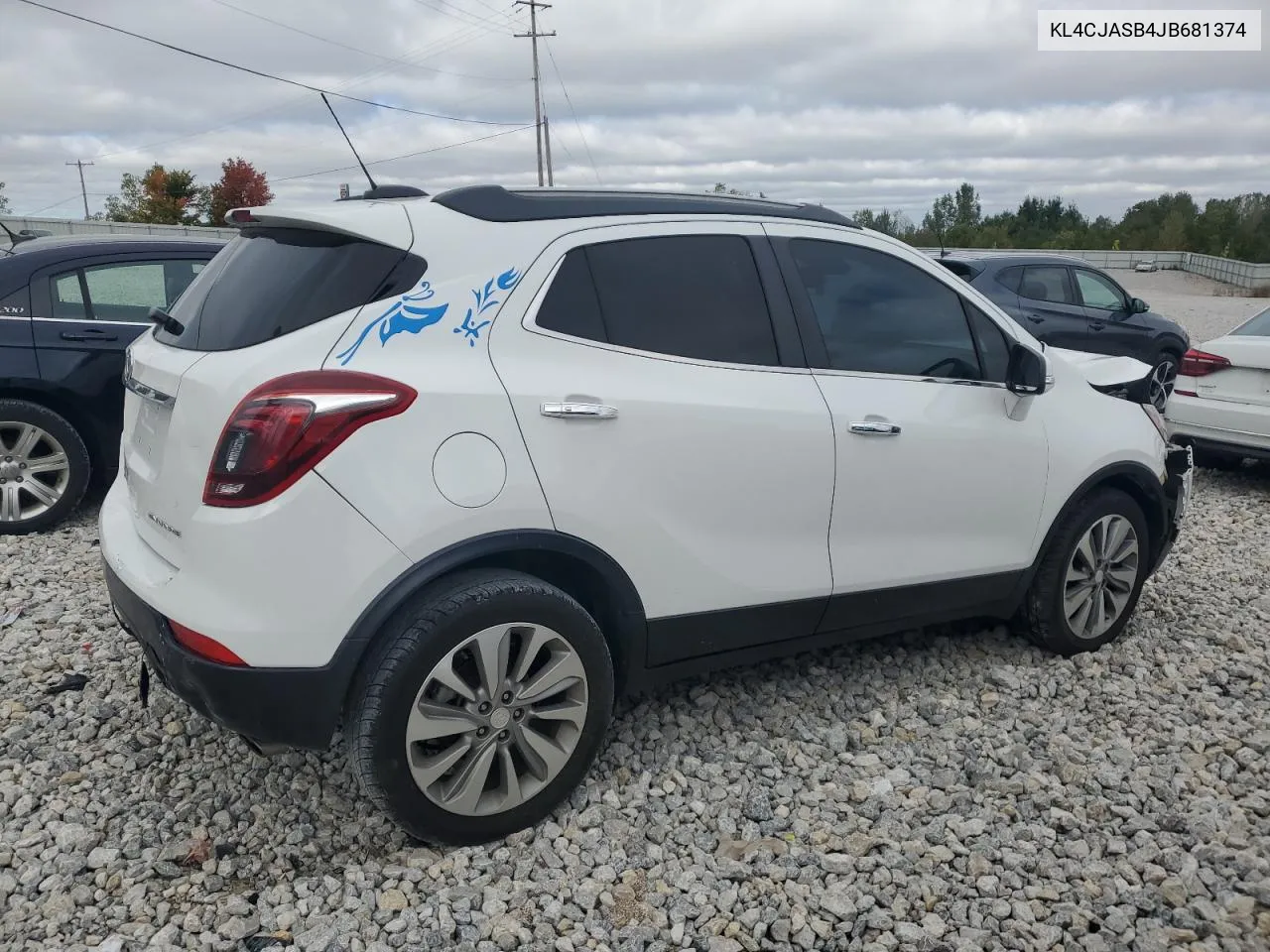 2018 Buick Encore Preferred VIN: KL4CJASB4JB681374 Lot: 72012304