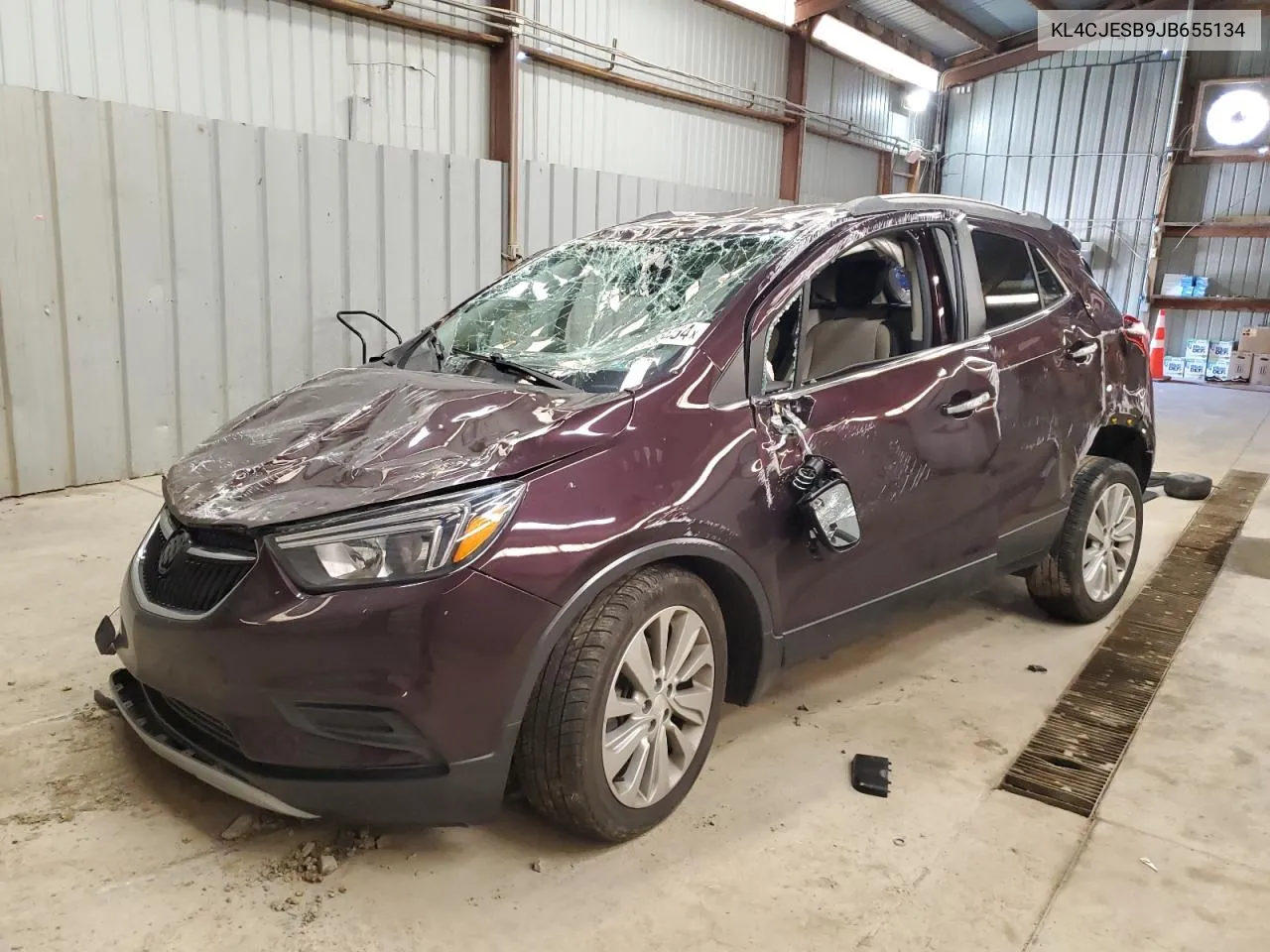 2018 Buick Encore Preferred VIN: KL4CJESB9JB655134 Lot: 72099454