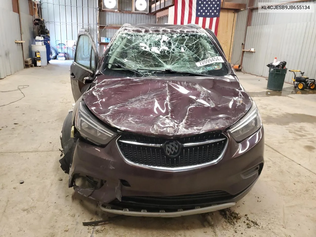 2018 Buick Encore Preferred VIN: KL4CJESB9JB655134 Lot: 72099454