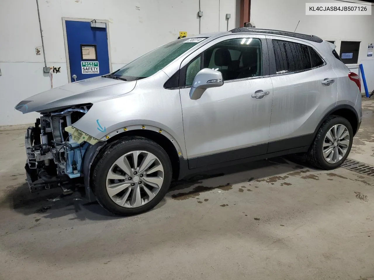 2018 Buick Encore Preferred VIN: KL4CJASB4JB507126 Lot: 72460114