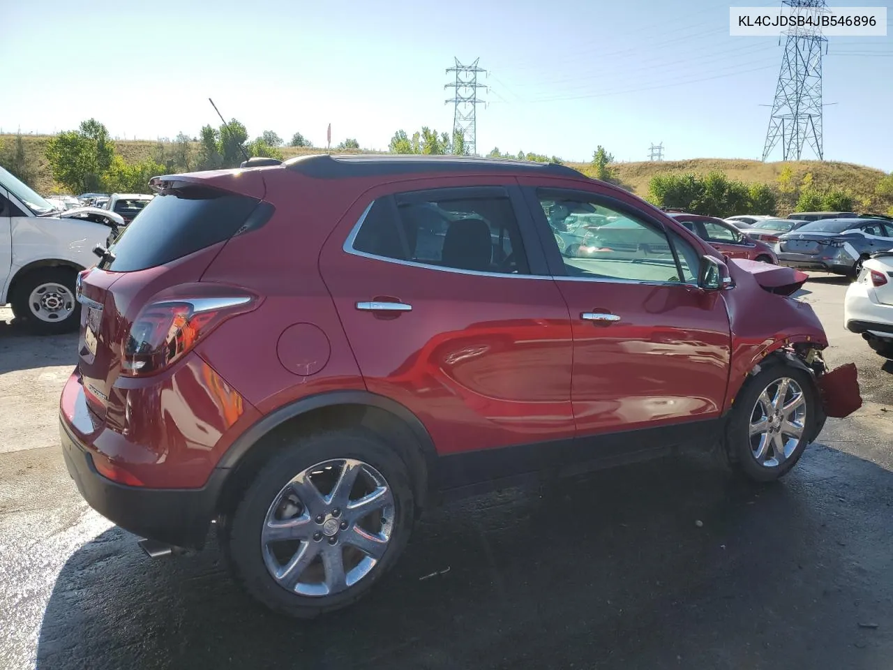 2018 Buick Encore Premium VIN: KL4CJDSB4JB546896 Lot: 72756894