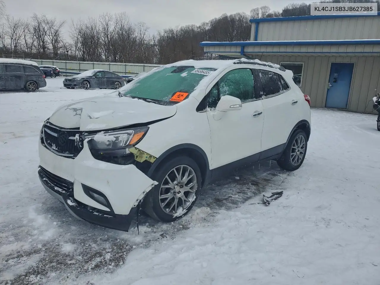 KL4CJ1SB3JB627385 2018 Buick Encore Sport Touring