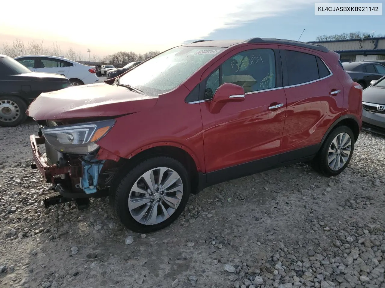 KL4CJASBXKB921142 2019 Buick Encore Preferred