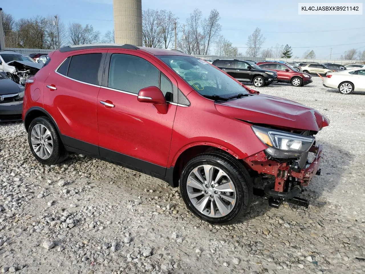 KL4CJASBXKB921142 2019 Buick Encore Preferred