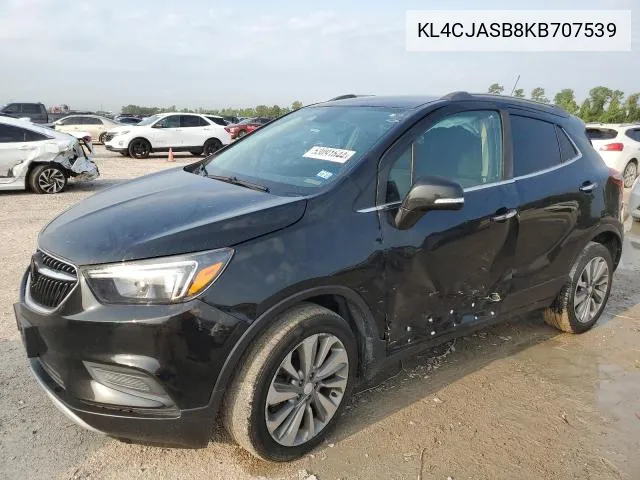 2019 Buick Encore Preferred VIN: KL4CJASB8KB707539 Lot: 53804694