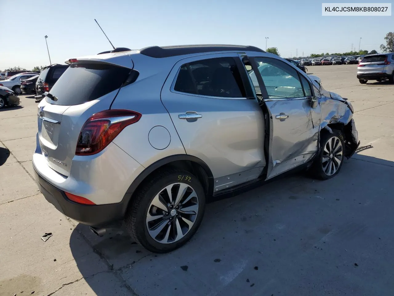 2019 Buick Encore Essence VIN: KL4CJCSM8KB808027 Lot: 54033994