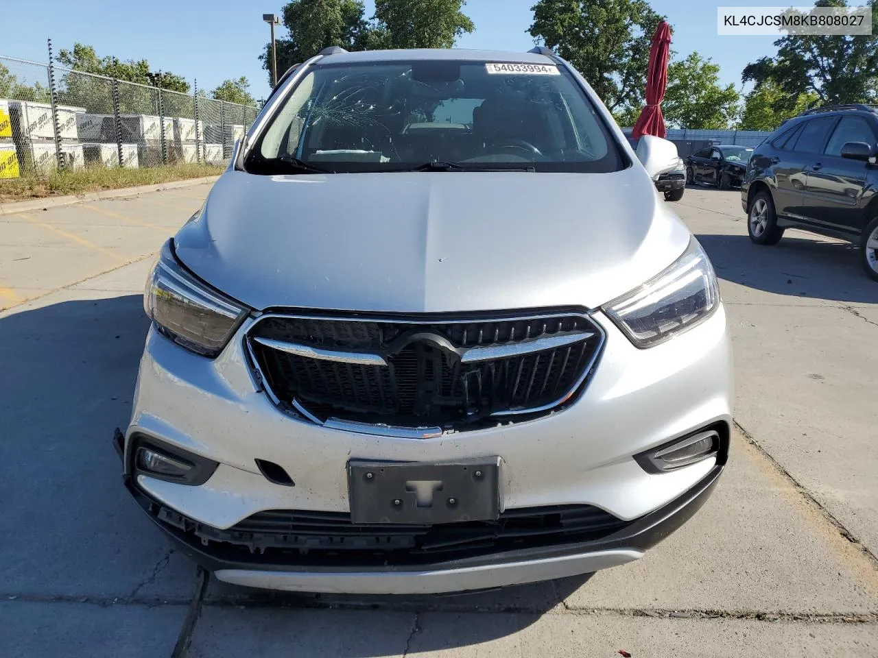 2019 Buick Encore Essence VIN: KL4CJCSM8KB808027 Lot: 54033994