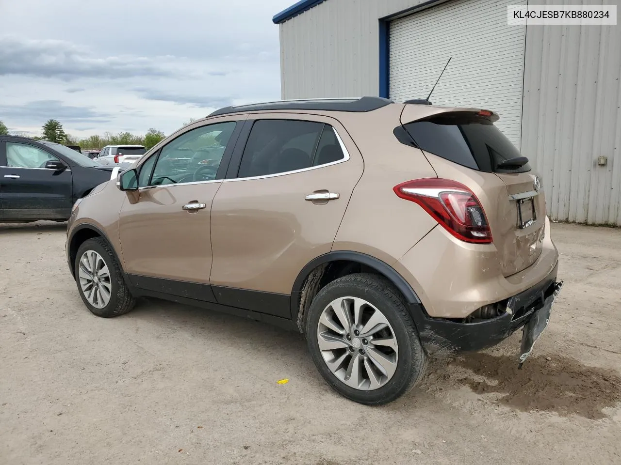 2019 Buick Encore Preferred VIN: KL4CJESB7KB880234 Lot: 54143724