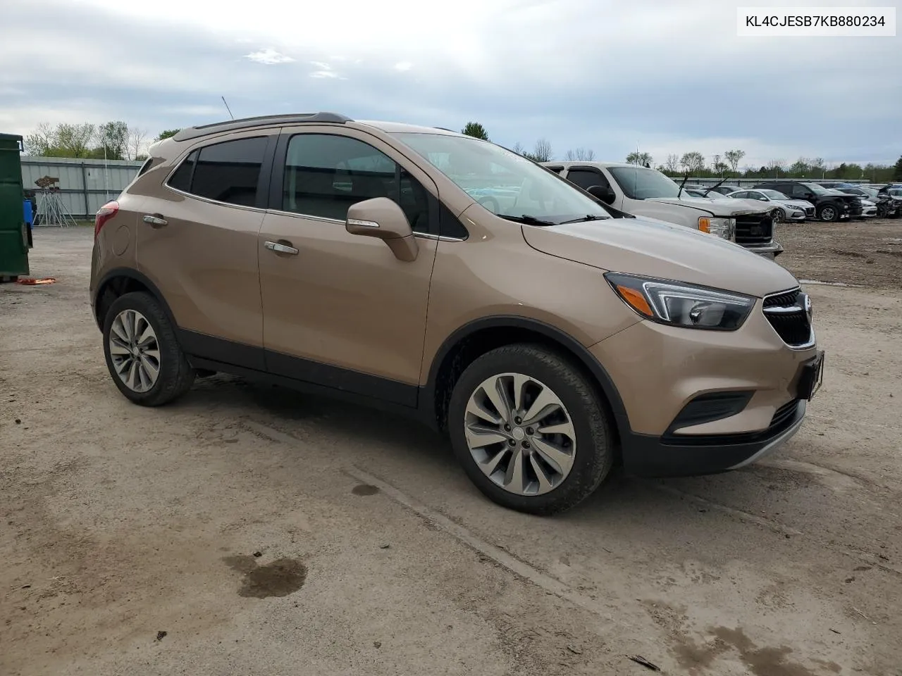 2019 Buick Encore Preferred VIN: KL4CJESB7KB880234 Lot: 54143724