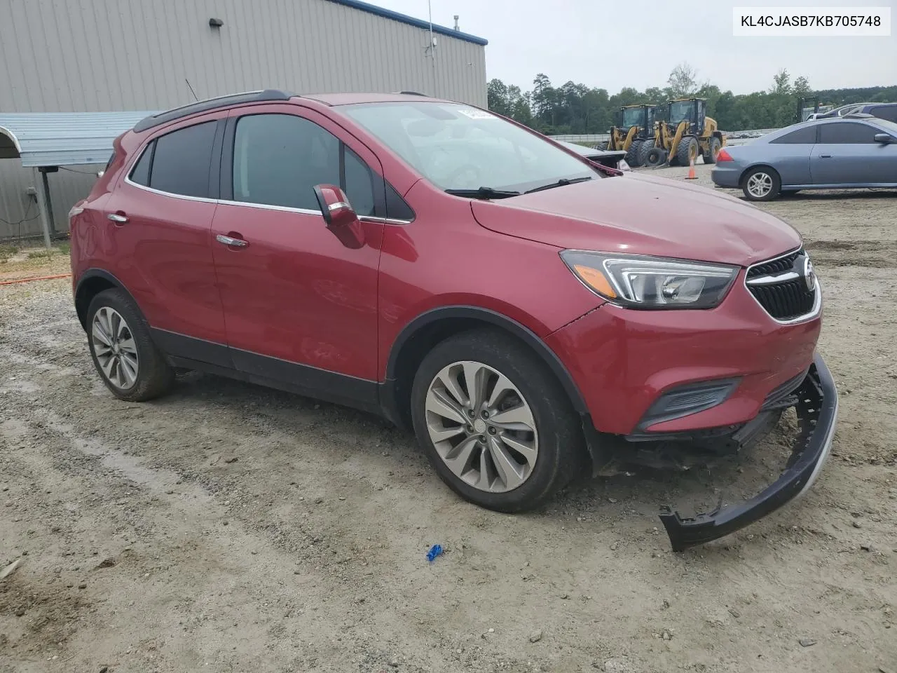 KL4CJASB7KB705748 2019 Buick Encore Preferred