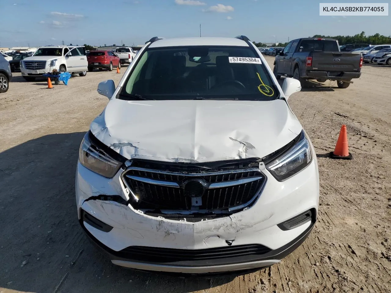 2019 Buick Encore Preferred VIN: KL4CJASB2KB774055 Lot: 57495304