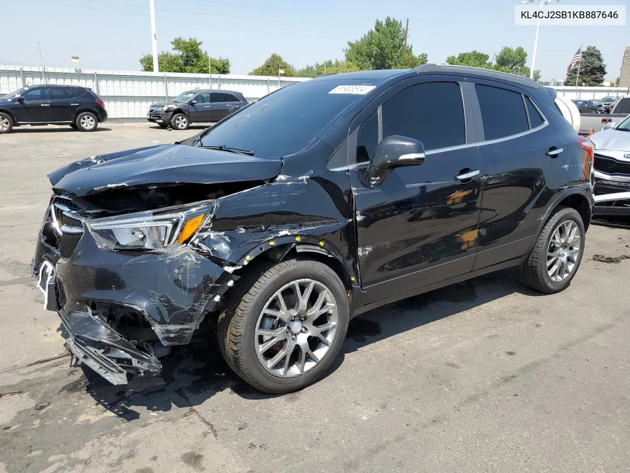 KL4CJ2SB1KB887646 2019 Buick Encore Sport Touring