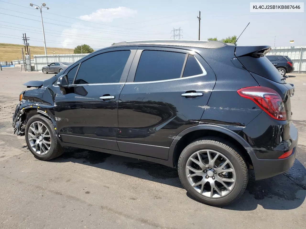 2019 Buick Encore Sport Touring VIN: KL4CJ2SB1KB887646 Lot: 61903514