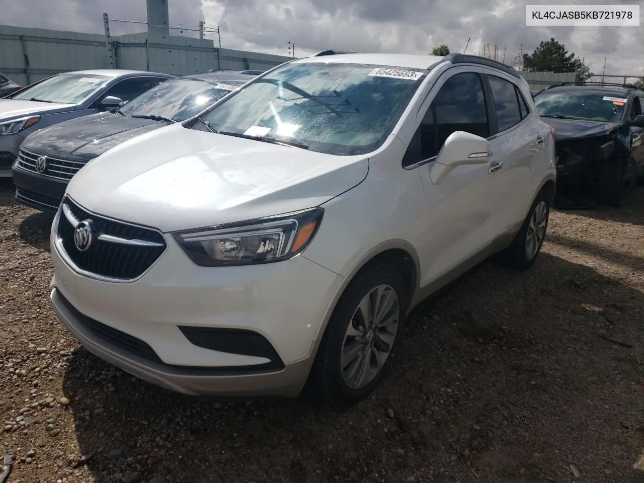 2019 Buick Encore Preferred VIN: KL4CJASB5KB721978 Lot: 65425693