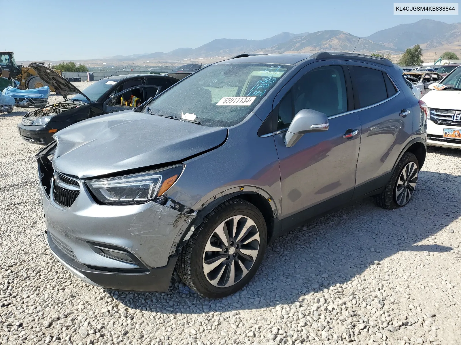 2019 Buick Encore Essence VIN: KL4CJGSM4KB838844 Lot: 65911134