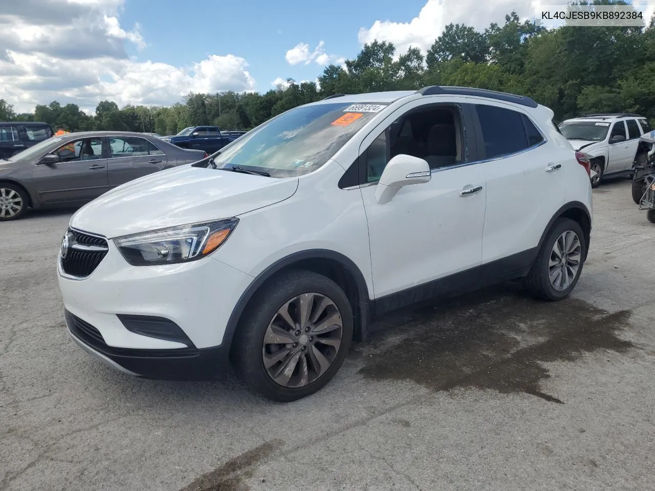 2019 Buick Encore Preferred VIN: KL4CJESB9KB892384 Lot: 66991324