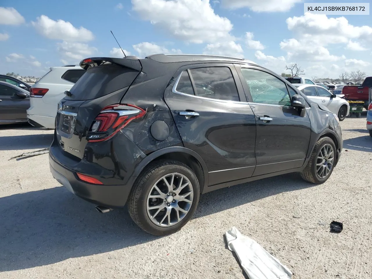 2019 Buick Encore Sport Touring VIN: KL4CJ1SB9KB768172 Lot: 67998694