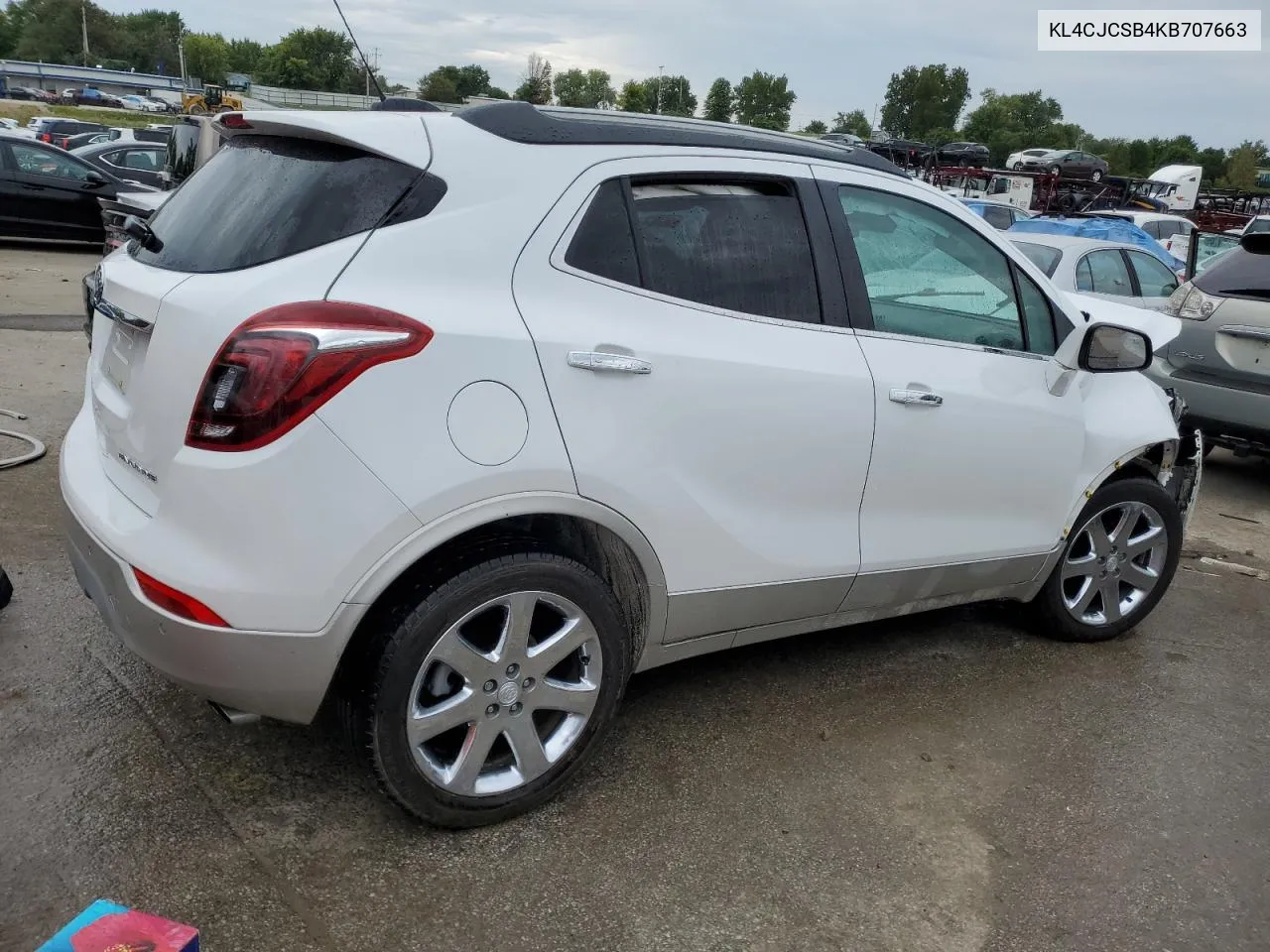 2019 Buick Encore Essence VIN: KL4CJCSB4KB707663 Lot: 68333704