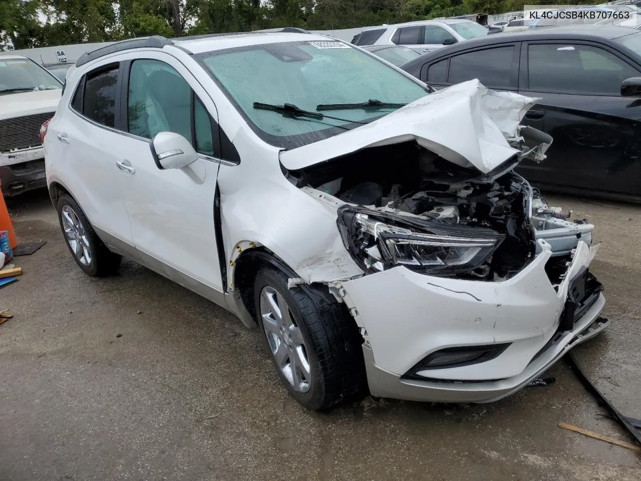 KL4CJCSB4KB707663 2019 Buick Encore Essence