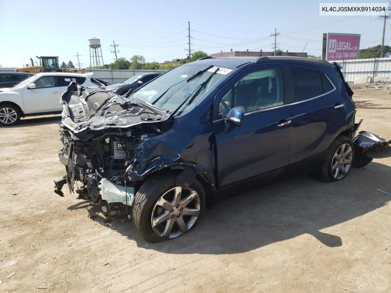 2019 Buick Encore Essence VIN: KL4CJGSMXKB914034 Lot: 68769014