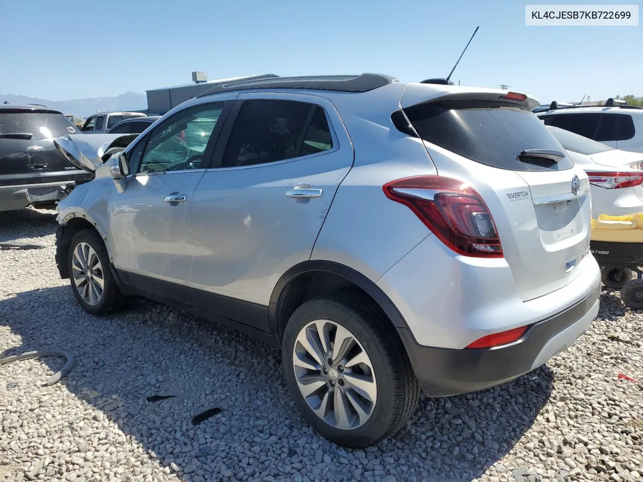 2019 Buick Encore Preferred VIN: KL4CJESB7KB722699 Lot: 69268014