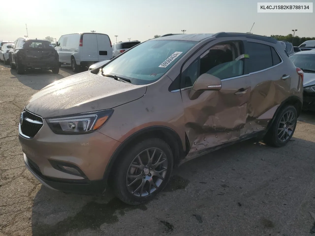 KL4CJ1SB2KB788134 2019 Buick Encore Sport Touring