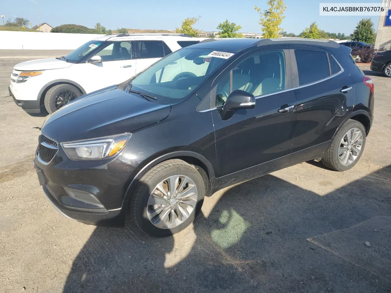 2019 Buick Encore Preferred VIN: KL4CJASB8KB767076 Lot: 69803434