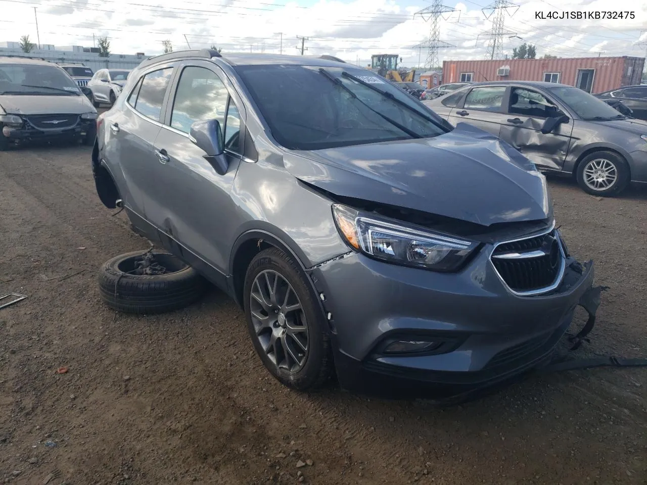 2019 Buick Encore Sport Touring VIN: KL4CJ1SB1KB732475 Lot: 70075434