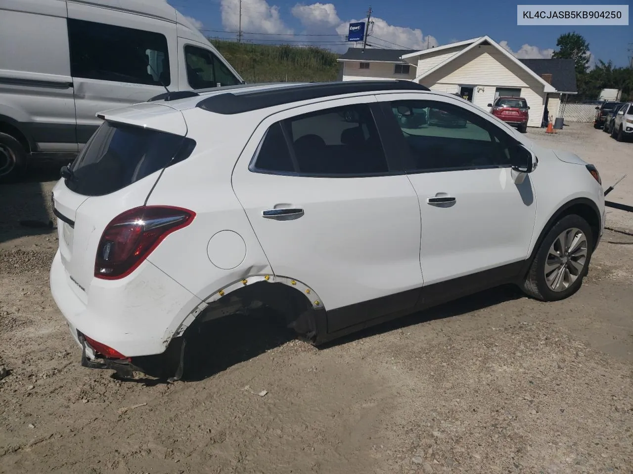 2019 Buick Encore Preferred VIN: KL4CJASB5KB904250 Lot: 70825894