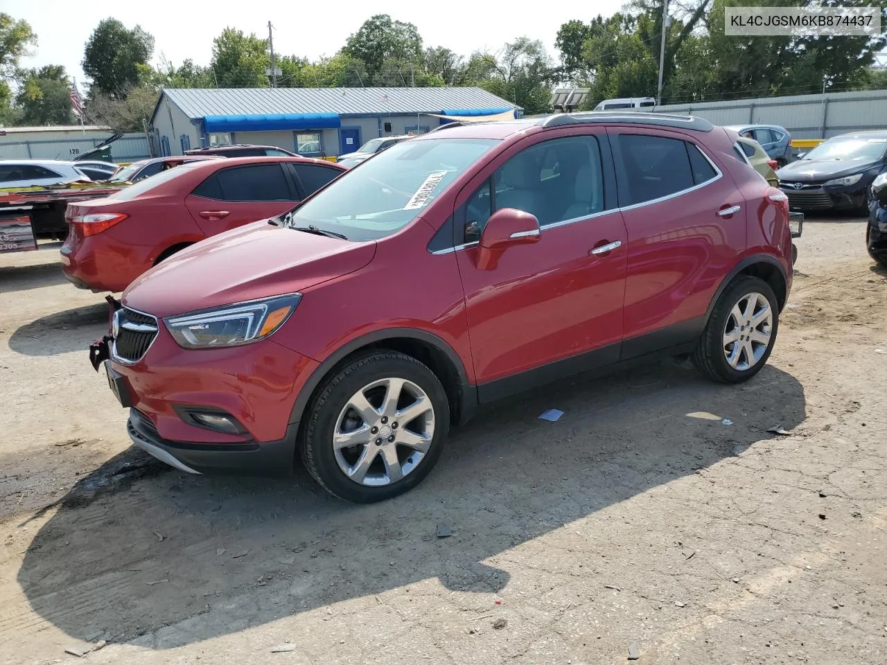 2019 Buick Encore Essence VIN: KL4CJGSM6KB874437 Lot: 71087084