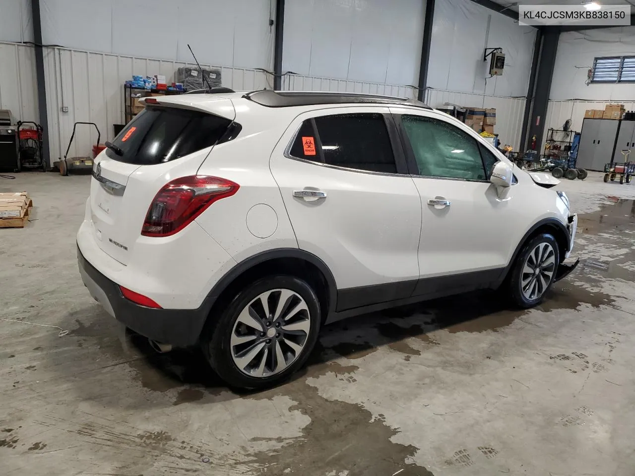 2019 Buick Encore Essence VIN: KL4CJCSM3KB838150 Lot: 71764994